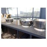 Set of 4 Commercial Ice Buckets