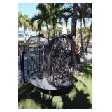 4pc Bird Cage Chandelier Set