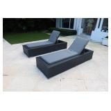 Pair Lounge Chairs