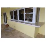 EuroTech Hurricane Impact Double Slider Window