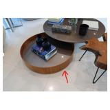 Casa Model Wood Glass Floor Coffee Table