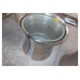 Glass Top Cuff Side Table