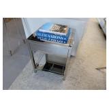 Pair Corleo Stainless Steel Accent Tables