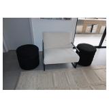 Pair JTH Storage Ottomans