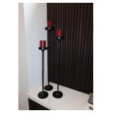Set of 3 Tall Candles Holders