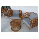 Nest Outdoor Lounge 3 Pc Set  Retail $6395.00