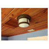 Luniny Antique Bronze Flush Mount Light