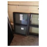 ESW Single Hung Frosted Window