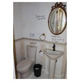 Bathroom Complete mini pedestal sink