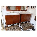 Pair Vintage Kohler Vanities