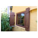 Pair SIW Hurricane Impact Fixed Window