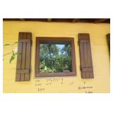 Single SIW Fixed Window with shutters