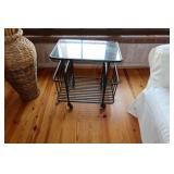 Glass & Metal Liquor Cart