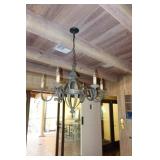 Heavy Wrought Iron Chandelier