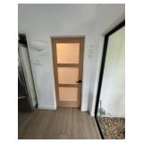 Frosted Glass Door