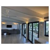 Set (5) American Craft White Semi Spherical Wall S