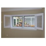 Pair ETI Double Casement windows