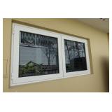 ETI Hurricane Impact Double Casement Window
