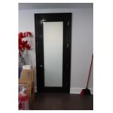 Single Frosted Door