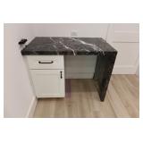 Mini Bar Cabinet/Marble Top