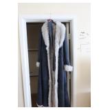 Gianni Versace Leather Full Length Trench Coat