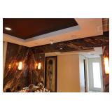 Set 3 Amber Color Sconces