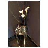 Small Glass Table & Decor