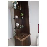 4 Tiered Marble Cabinet