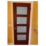 Frosted Glass Interior Door