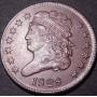 1828 Half Cent VF CV $100 13 STARS, CHOICE BROWN