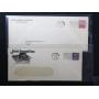US Stamps 21 Advertising Covers, front & back ads,