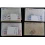 US Stamps Back of Book Used dealer stock in glassi
