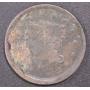 US Coins 1852 Large Cent with damage