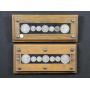 US Coins 2 Displays each containing 2 Walking Libe