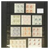 US Stamps #1581 // 1612 Mint NH Plate Blocks & Boo