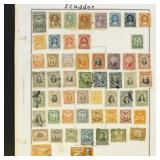 Bolivia, Brazil, Colombia, Ecuador, Mexico Stamps