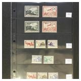 World War II French and German Stamps Issues in th