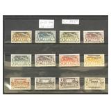French Equatorial Africa Stamps #11-21 Mint Hinged