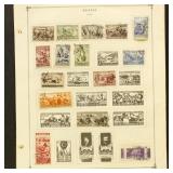 Russia Stamps 1933-1955 mint hinged and used on Sc