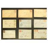 German States Stamps 12 Covers from early pre-Empi