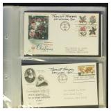 US Stamps Designer signed First Day Cover group, m