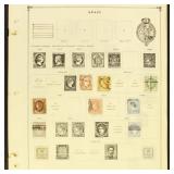 Spain & Italy Stamps Mint Hinged and Used on Scott