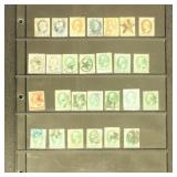 US Stamps Large Banknote Fancy Cancel Collection o