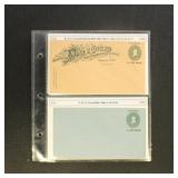 US Stamps Columbian Expo Postal Cards & wrappers g