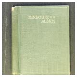 Canada Stamps 1870s-1930s in vintage mini-album, i