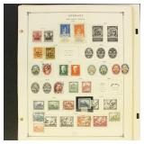 Germany Stamps 1930s-1940s Mint & Used on pages in