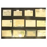Worldwide Stamps Covers mix, 1900s-1940s in mixed