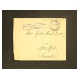 Germany Nanking China POW Cover, World War I Priso