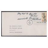 Norman Rockwell Autographed First Day Cover 1963 C