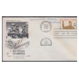 Norman Rockwell Autographed First Day Cover 1960 B